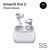 Беспроводные Bluetooth-наушники SmartX Pro 2 Luxury вакуумные, белые SAP2L фото
