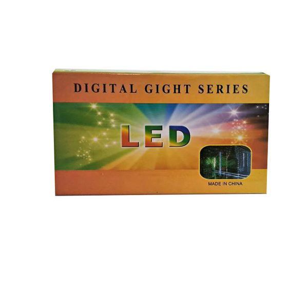 Светодиодная гирлянда Водопад 270 LED 3x3 метра 10 нитей, белая 1733051W фото