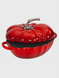 Каструля чавунна емальована Iron Tomato 2,5 л, червоний HP-FLG-20 RED фото 8