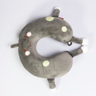 Подушка для шиї Donuts U-подібна, зелена HP-56-6GR фото