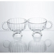 Набор креманок на ножке Sundae Dish 2 штуки по 300 мл с ручкой HP-17-14 фото 1