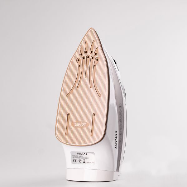 Утюг SOKANY AJ-2052 с керамической подошвой и системой самоочистки, белый AJ2052 фото