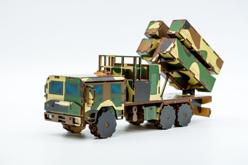 3D Дерев'яний конструктор &laquo;ЗРК NASAMS&raquo; 160-02397 фото