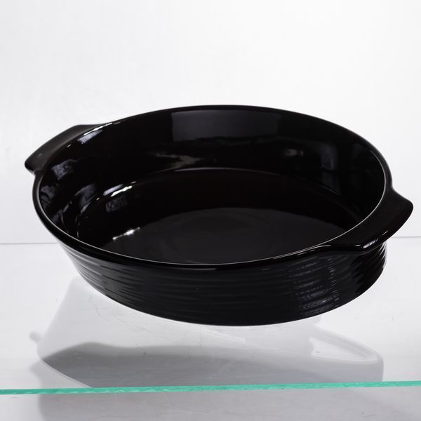 Форма для запікання овальна 36&times;22.5&times;7 (см) форма для духовки 2 літри Чорний SH1290 фото