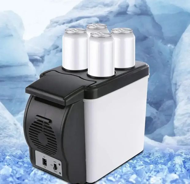 Автомобільний міні-холодильник Cooling and Warming Refrigerator 6L, Холодильник для машини 2054171 фото