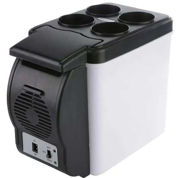 Автомобільний міні-холодильник Cooling and Warming Refrigerator 6L, Холодильник для машини 2054171 фото