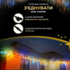 Новорічна гірлянда вулична Бахрома 6 м 105 LED чорний провід Мультиколор 6МBML фото 5