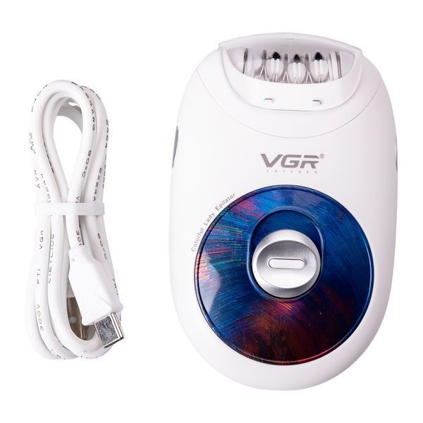 Епілятор жіночий електричний VGR 2 швидкості HPV706P фото