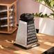 Терка ручная четырехсторонняя 12.5&times;12.5&times;21&nbsp;(см) из нержавейки HP-8-10 фото 6