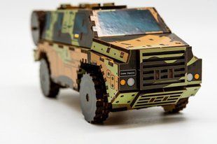 Дерев'яний 3D конструктор &laquo;Авто Бушмастер&raquo; 139-0209 фото