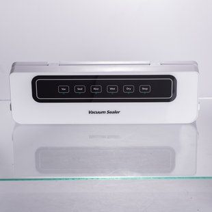 Вакууматор побутовий + 10 пакетів 120 Вт 5 режимів роботи Білий HP-11-18 фото
