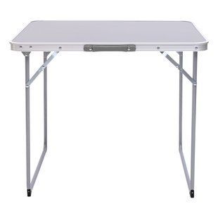 Стіл для пікніка розкладний 75&times;55&times;65 (см) Сірий JY-7555G фото