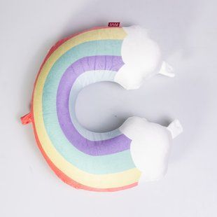 Подушка для шиї Rainbow U-подібна, рожевий HP-56-13P фото