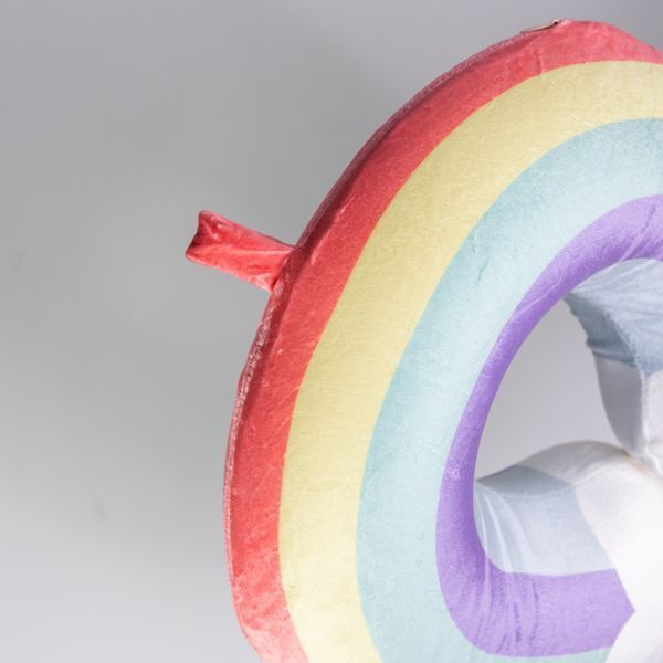 Подушка для шиї Rainbow U-подібна, рожевий HP-56-13P фото