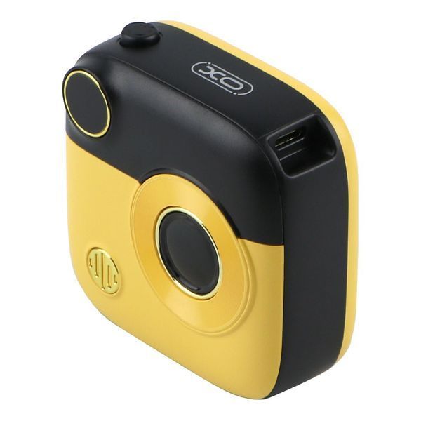 Повербанк XO PR223 Magnetic 15W mini camera digital display 10000mAh Чорний+жовтий ЦУ-00041615 фото