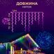 Уличная гирлянда бахрома 12 (м) 200 led светодиодов наружная мультиколор белый провод 12MWML фото 2