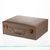 Шкатулка для украшений из эко кожи 19 отделений с зеркалом 23.5&times;14&times;8 см Золотистый HP-5-20GOLD фото