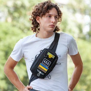 Сумка бананка тактична Cordura | Чоловіча/жіноча | Для спорту, міста, туризму ws19898 фото