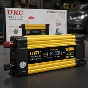 Преобразователь 1000Вт автомобильный инвертор UKC AC Kamille sp10530 фото