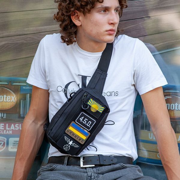 Сумка бананка тактична Cordura | Чоловіча/жіноча | Для спорту, міста, туризму ws19898 фото
