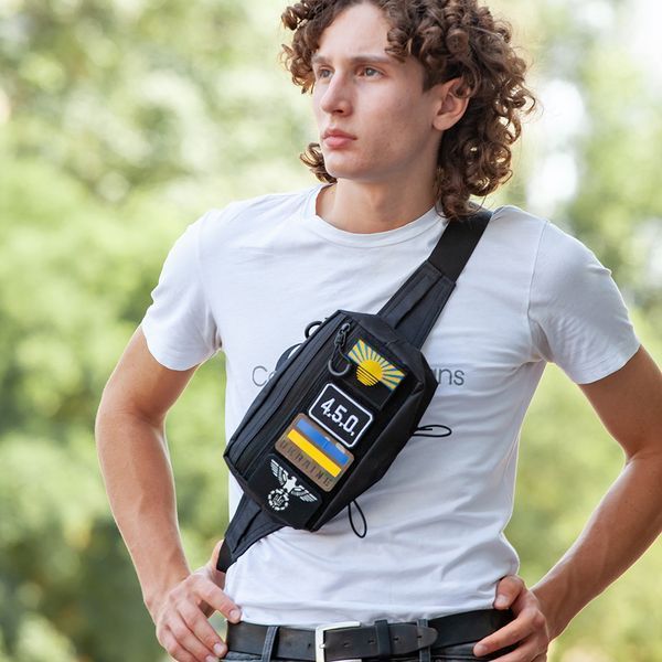 Сумка бананка тактична Cordura | Чоловіча/жіноча | Для спорту, міста, туризму ws19898 фото