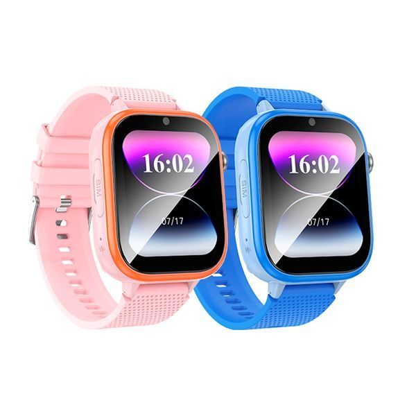 Дитячий Смарт Годинник Hoco Y101 4G GPS Колір Рожевий 6942007626422 фото