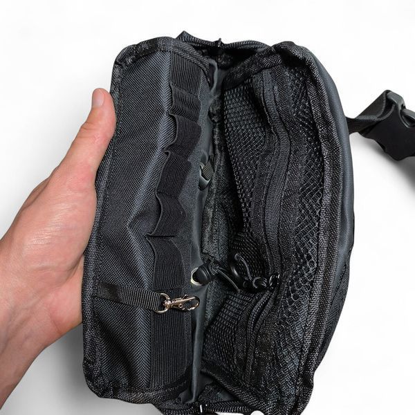 Сумка бананка тактична Cordura | Чоловіча/жіноча | Для спорту, міста, туризму ws19898 фото