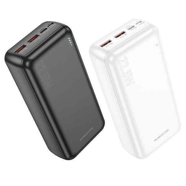 Універсальна Мобільна Батарея Павербанк Borofone BJ38B Power 22.5W+PD20W 30000 mAh ЦУ-00041611 фото