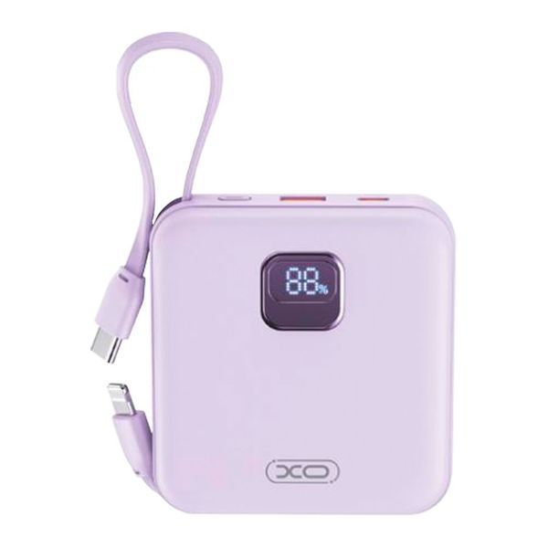 Павербанк XO PR235 22.5W with built-in iP and TYPE-C cable 10000 mAh ЦУ-00043758 фото